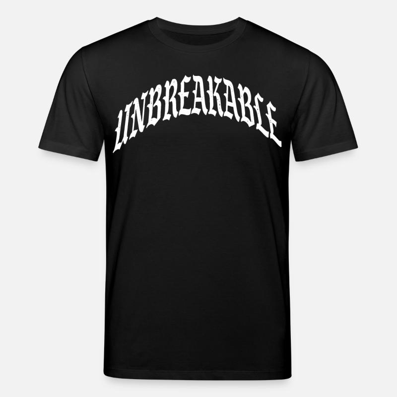incassable imparable indomptable gymnase illégal - T-shirt bio CREATOR Stanley/Stella Unisexe - noir