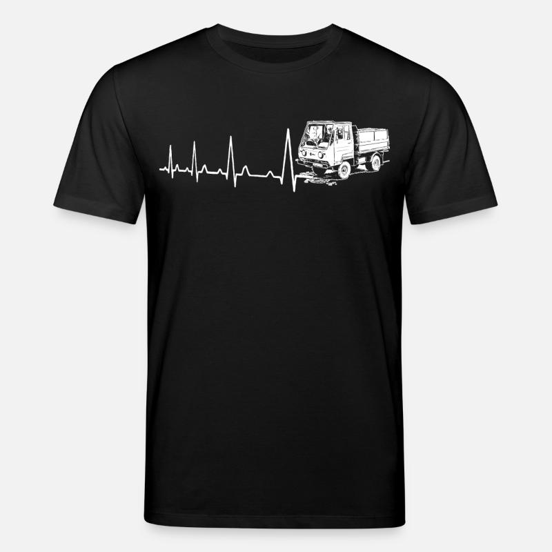 Herzschlag - Multicar M25 - Stanley/Stella Unisex Bio-T-Shirt CREATOR  - Schwarz