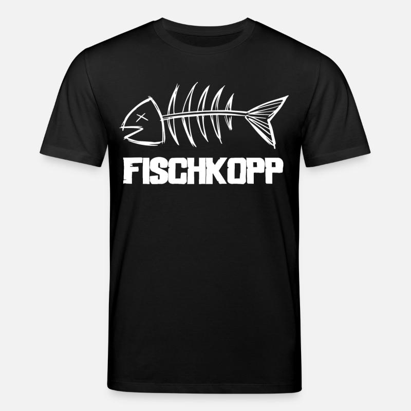 Fischkopp - Stanley/Stella Unisex Bio-T-Shirt CREATOR - Schwarz