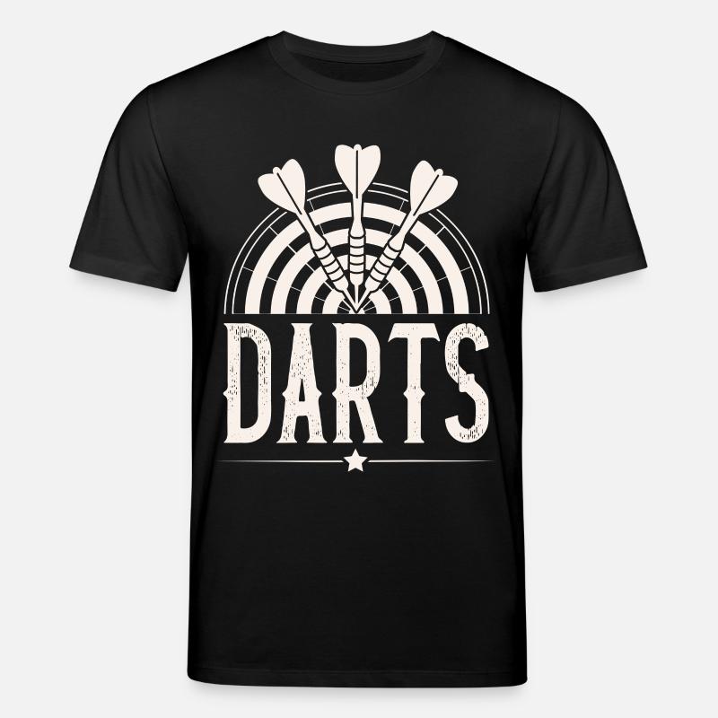 Dart Darten Darts - Stanley/Stella Unisex Bio-T-Shirt CREATOR  - Schwarz
