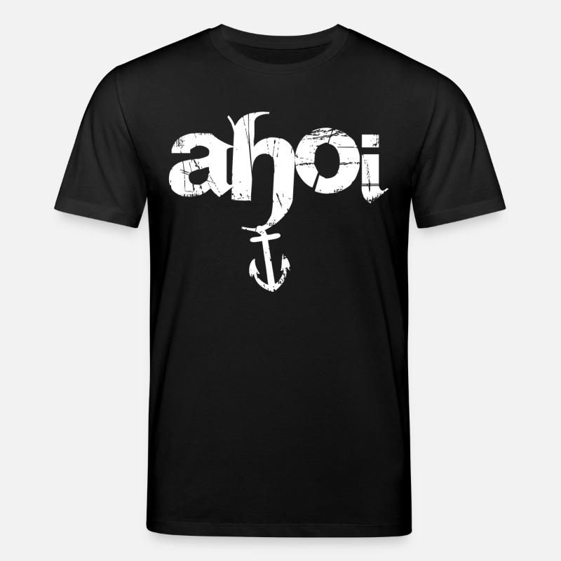 Ahoi - Stanley/Stella Unisex Bio-T-Shirt CREATOR  - Schwarz