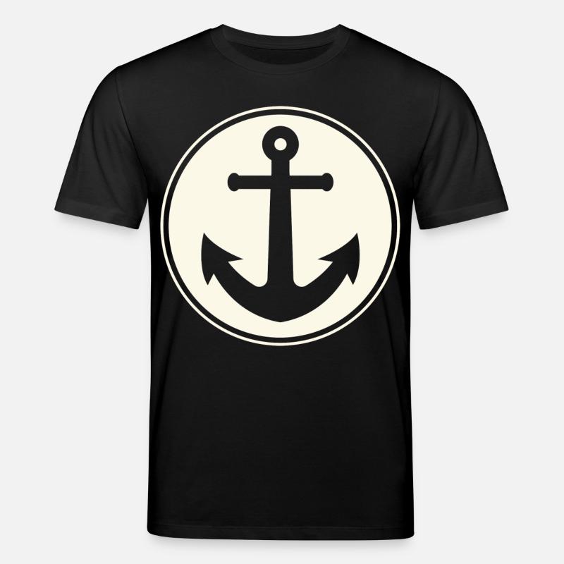 Capitaine d’ancre Voile Marin - T-shirt bio CREATOR Stanley/Stella Unisexe - noir