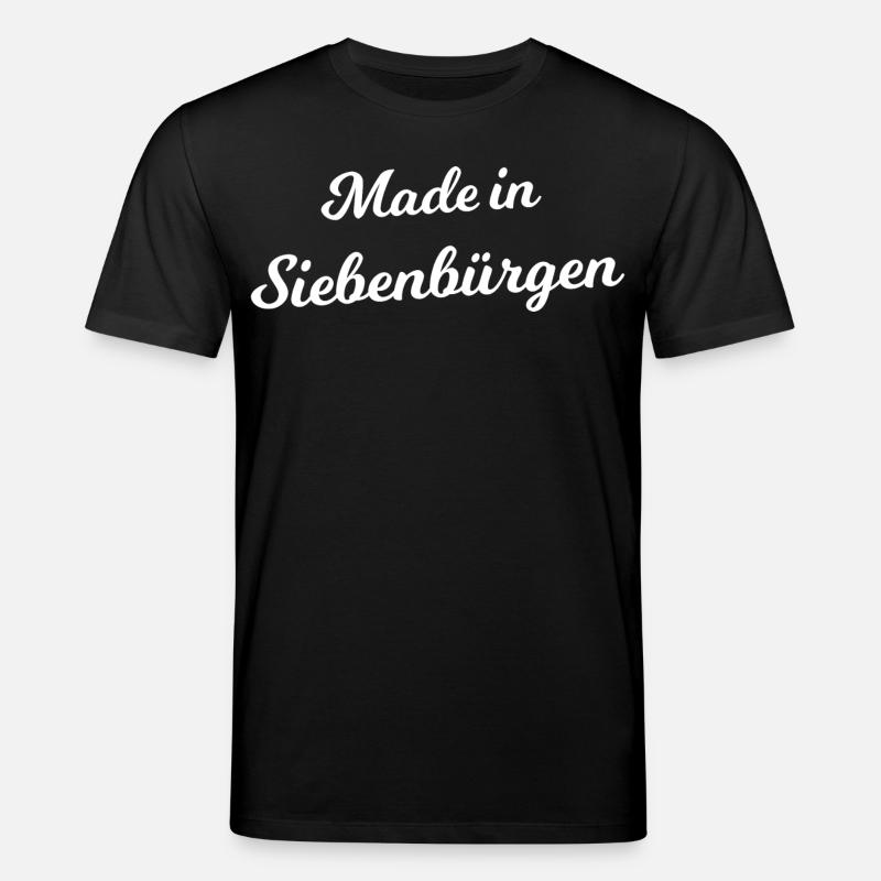 Geboren in Siebenbürgen - Stanley/Stella Unisex Bio-T-Shirt CREATOR  - Schwarz