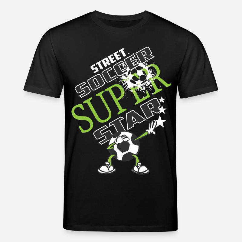 Fußball Star - Stanley/Stella Unisex Bio-T-Shirt CREATOR  - Schwarz