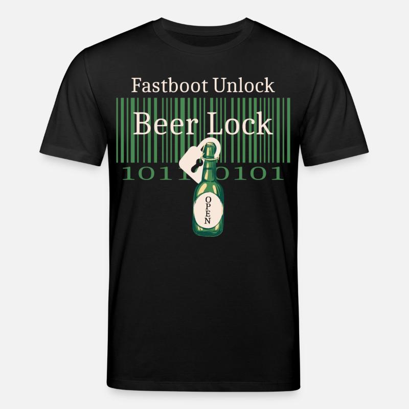 Hacker Beer Castle - T-shirt bio CREATOR Stanley/Stella Unisexe - noir