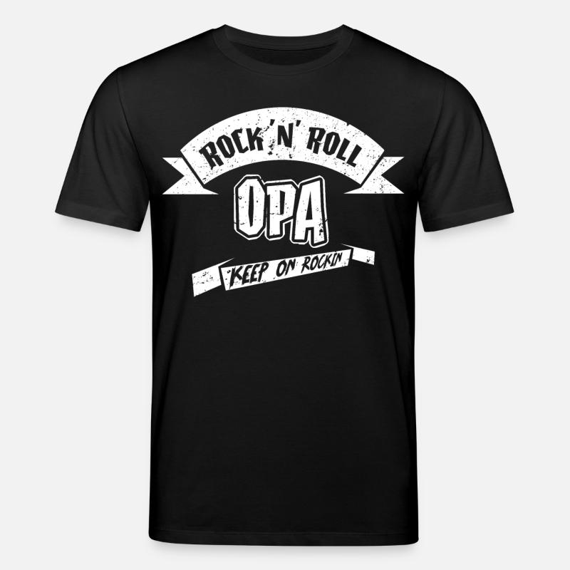 coolster Opa - Stanley/Stella Unisex Bio-T-Shirt CREATOR  - Schwarz