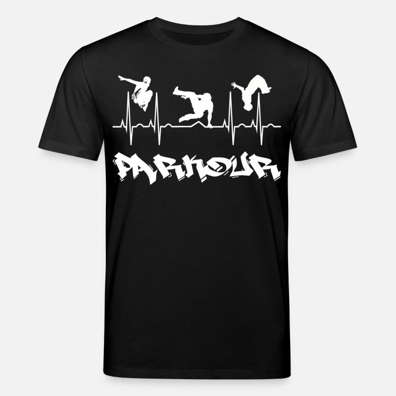 Parkour - Stanley/Stella Unisex Bio-T-Shirt CREATOR  - Schwarz