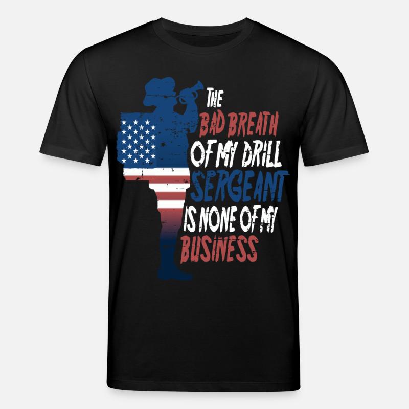 Drill Sergeant - Stanley/Stella Unisex Bio-T-Shirt CREATOR  - Schwarz