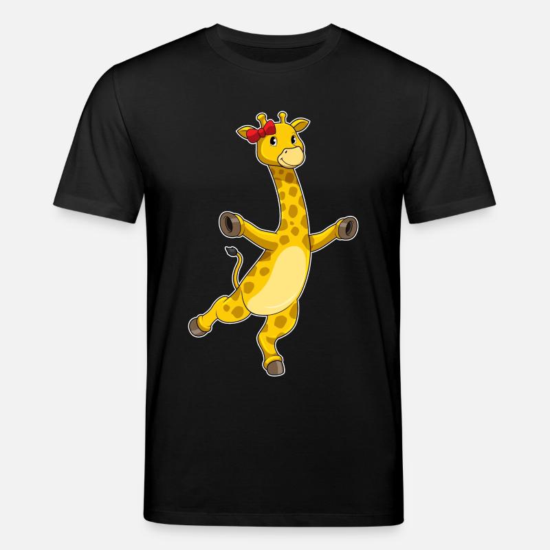 Girafe avec arc - T-shirt bio CREATOR Stanley/Stella Unisexe - noir