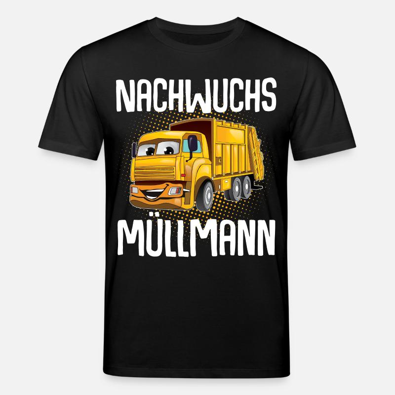 Nachwuchs Müllmann - Stanley/Stella Unisex Bio-T-Shirt CREATOR  - Schwarz