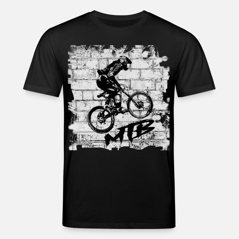 Vélo VTT - T-shirt bio CREATOR Stanley/Stella Unisexe - noir