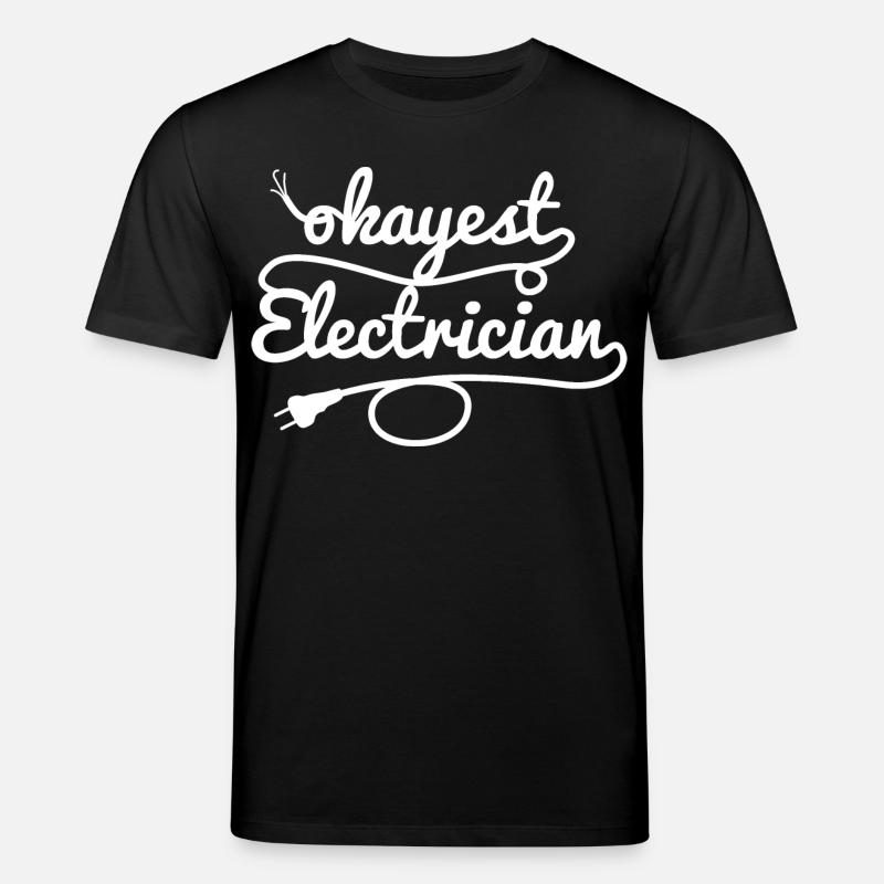 Mittelmäßiger Elektriker - Stanley/Stella Unisex Bio-T-Shirt CREATOR  - Schwarz