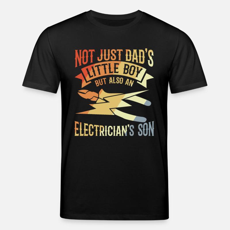 Elektriker Junge - Stanley/Stella Unisex Bio-T-Shirt CREATOR  - Schwarz