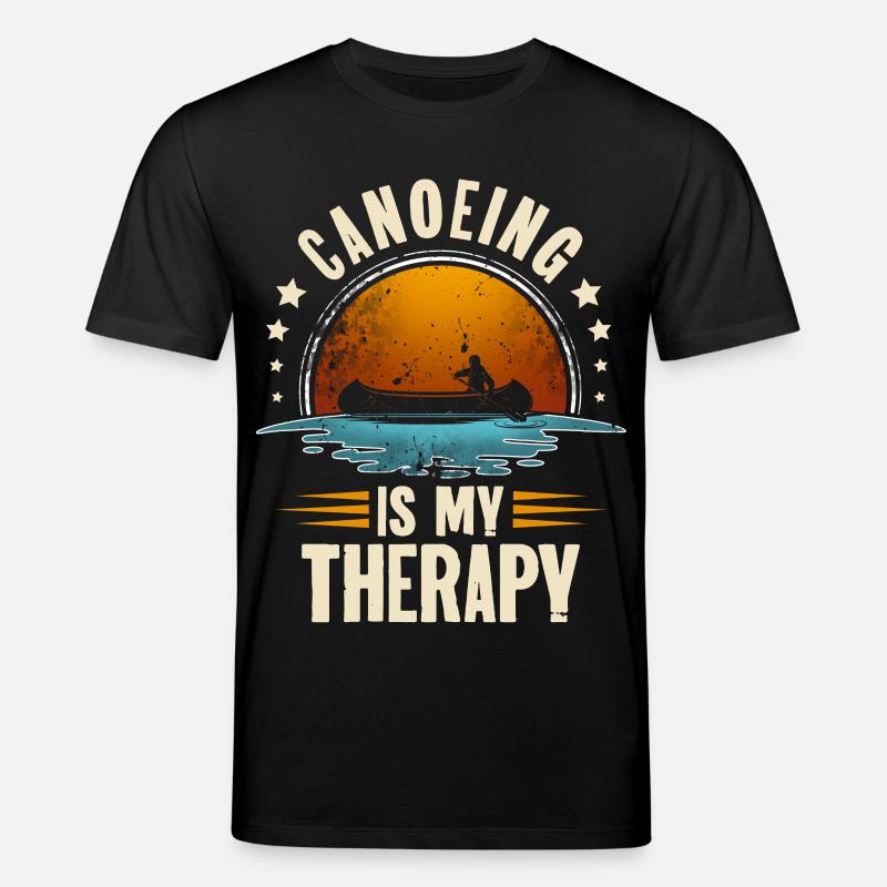 Canoë Canoë Canoë - T-shirt bio CREATOR Stanley/Stella Unisexe - noir