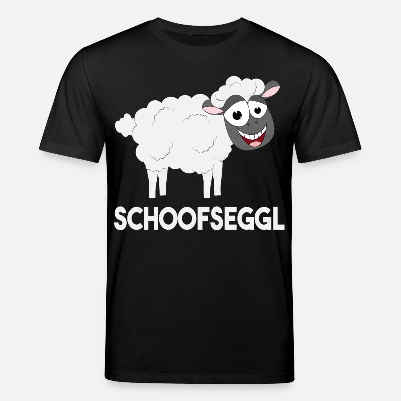 Schwäbisch Schoofseggl - Stanley/Stella Unisex Bio-T-Shirt CREATOR  - Schwarz
