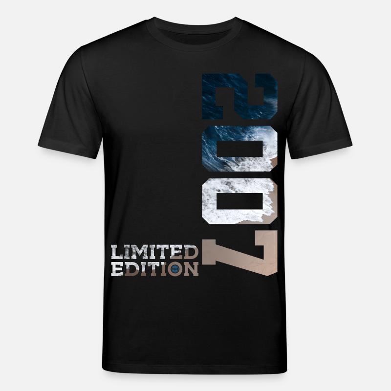 19E ANNIVERSAIRE ÉDITION LIMITÉE 2007 - T-shirt bio CREATOR Stanley/Stella Unisexe - noir