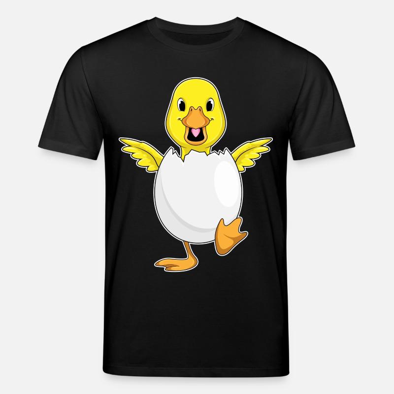 Duck Eggshell - Stanley/Stella CREATOR Unisex Organic T-Shirt - black