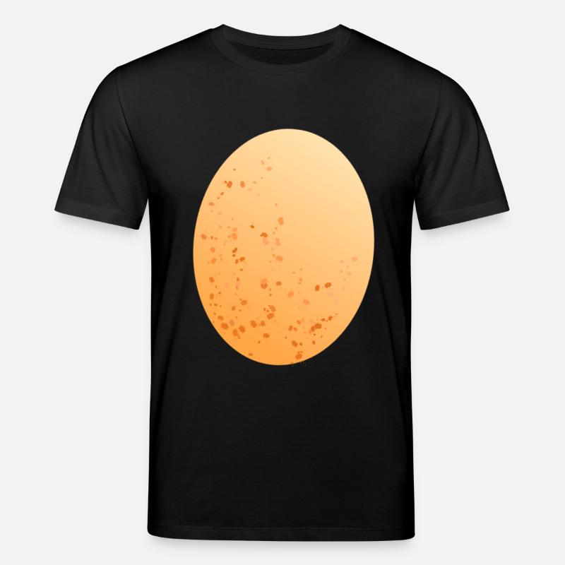 Egg chicken egg - Stanley/Stella CREATOR Unisex Organic T-Shirt - black