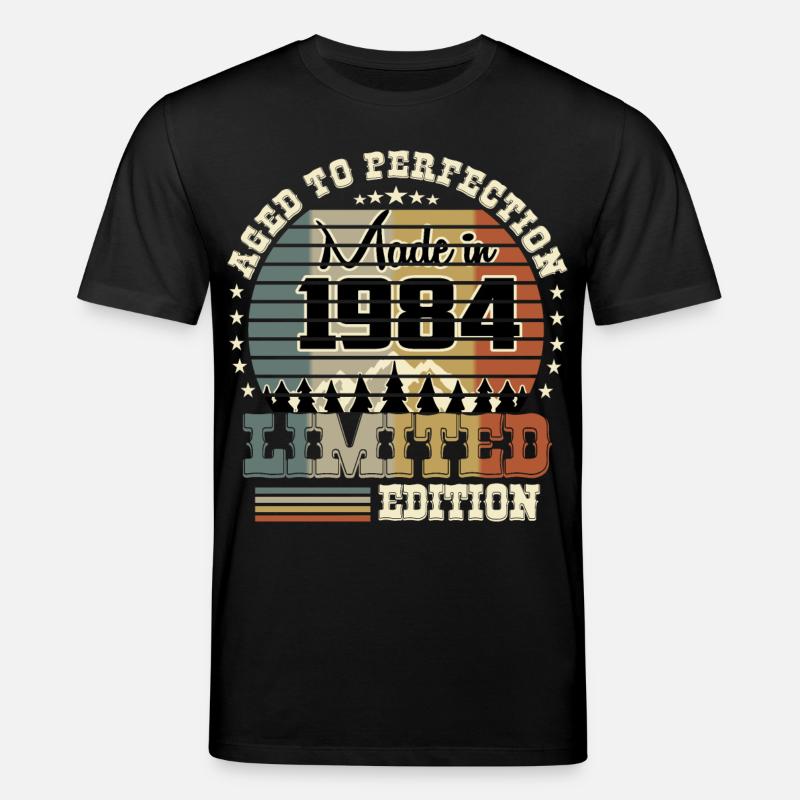 1984 Limited Edition - Stanley/Stella Unisex Bio-T-Shirt CREATOR  - Schwarz
