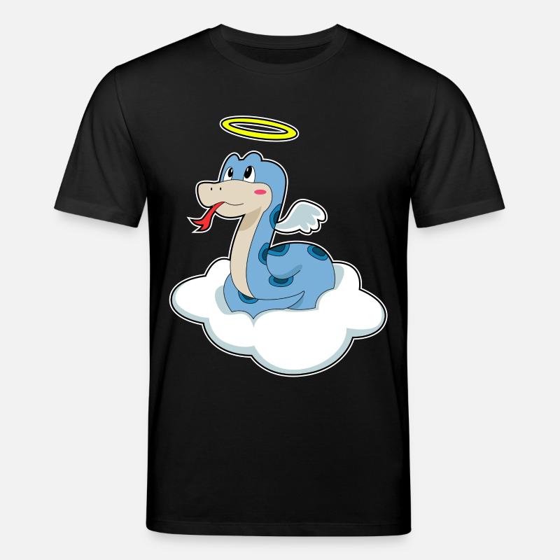 Serpent Nuage Ange - T-shirt bio CREATOR Stanley/Stella Unisexe - noir