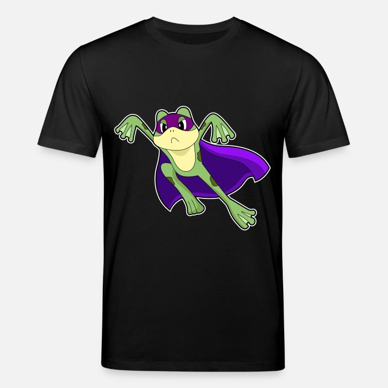 Frosch Held - Stanley/Stella Unisex Bio-T-Shirt CREATOR  - Schwarz