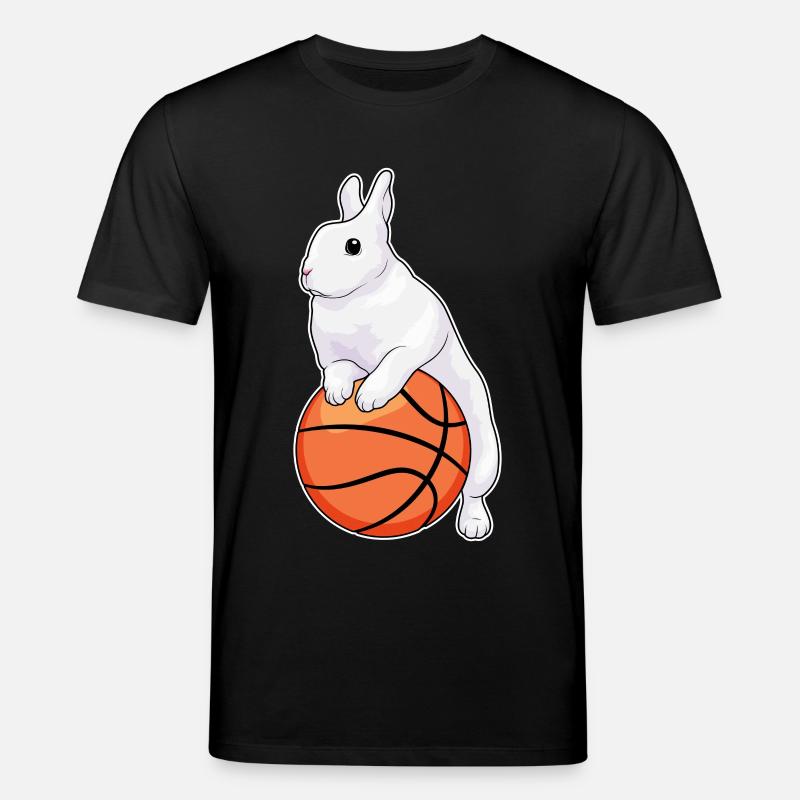 Lapin Basketteur Basketteur - T-shirt bio CREATOR Stanley/Stella Unisexe - noir