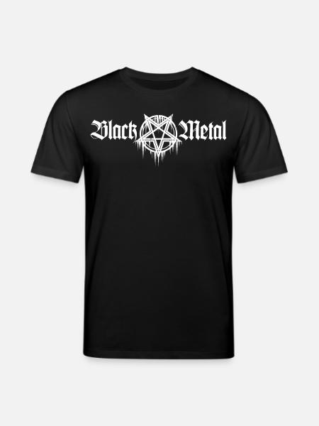 Black Metal | With pentagram - Stanley/Stella CREATOR Unisex Organic T-Shirt - black