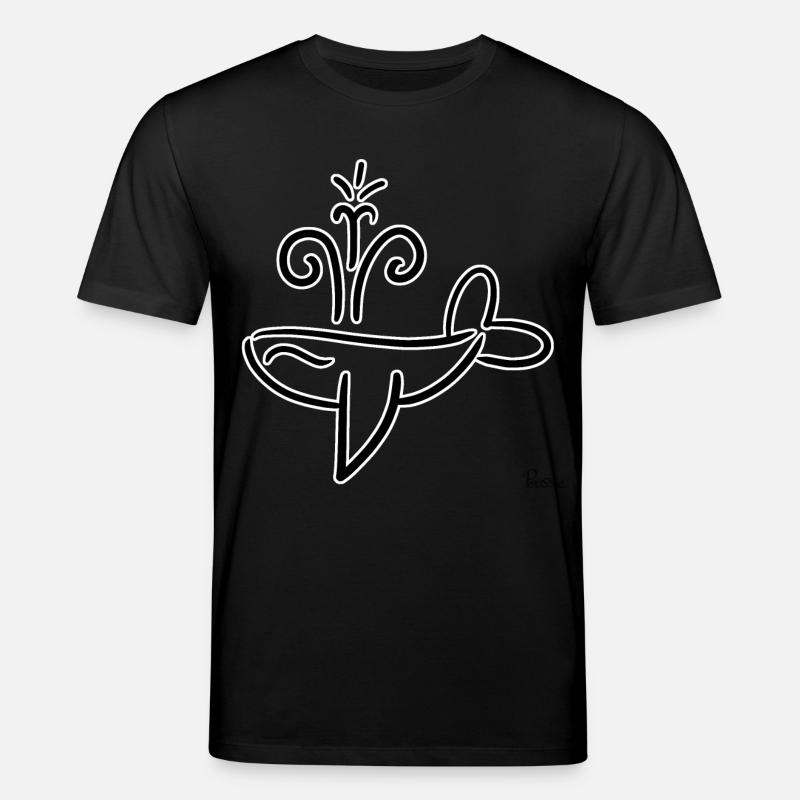 Baleine ! By Pousse2Bambou ! - T-shirt bio CREATOR Stanley/Stella Unisexe - noir