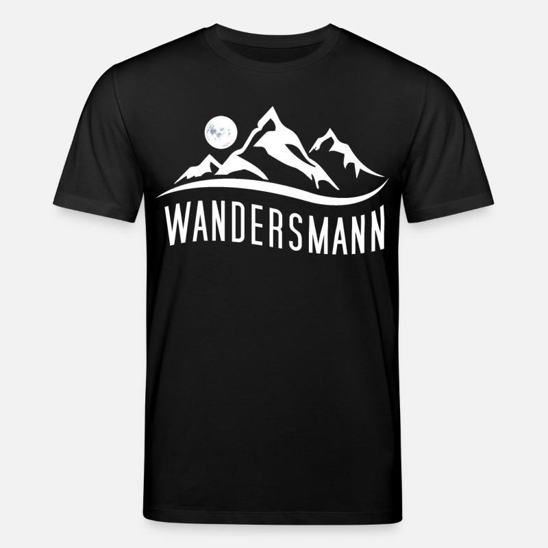 Wandersmann - Für passionierte Wanderer - Stanley/Stella Unisex Bio-T-Shirt CREATOR - Schwarz