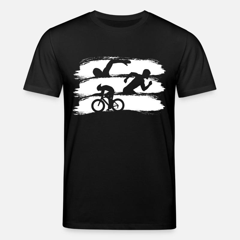 Course de triathlon - T-shirt bio CREATOR Stanley/Stella Unisexe - noir