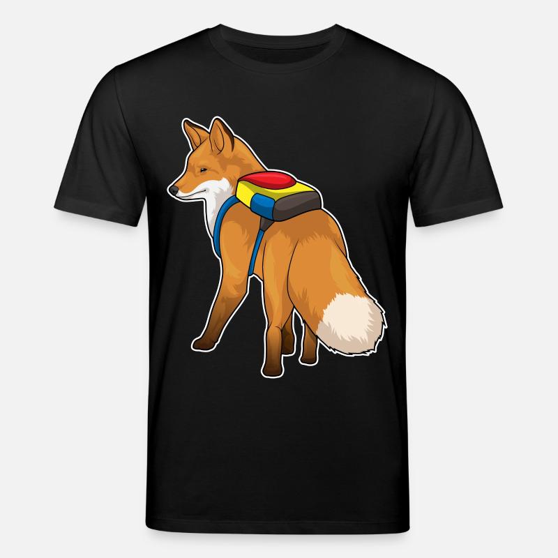 Fuchs Rucksack - Stanley/Stella Unisex Bio-T-Shirt CREATOR  - Schwarz