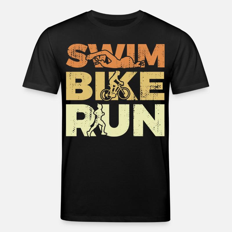 Triathlon Mädchen - Stanley/Stella Unisex Bio-T-Shirt CREATOR  - Schwarz