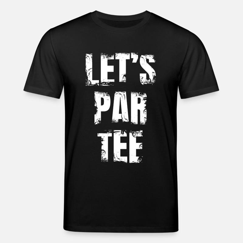 Let's Par Tee - Stanley/Stella Unisex Bio-T-Shirt CREATOR  - Schwarz