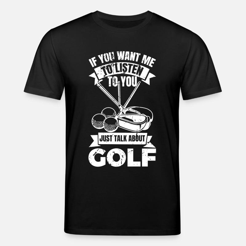 Golf - Stanley/Stella Unisex Bio-T-Shirt CREATOR  - Schwarz