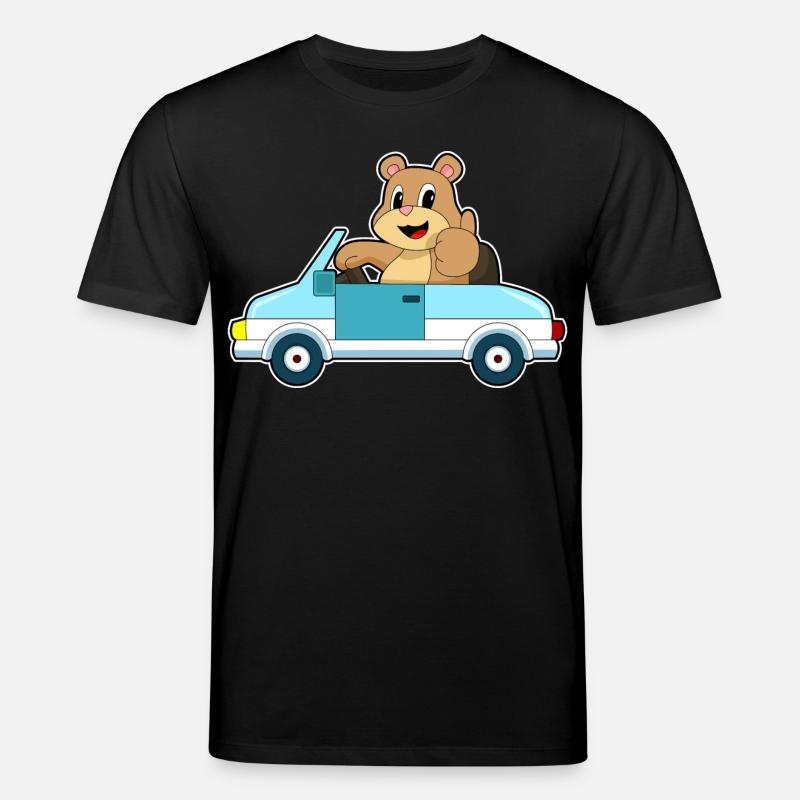 Bär Auto - Stanley/Stella Unisex Bio-T-Shirt CREATOR - Schwarz