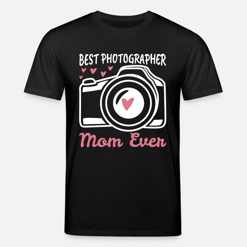 Fotografie Mama - Stanley/Stella Unisex Bio-T-Shirt CREATOR  - Schwarz