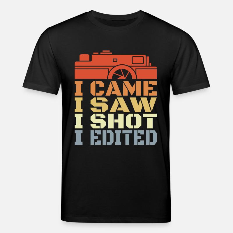 Routine de la caméra - T-shirt bio CREATOR Stanley/Stella Unisexe - noir