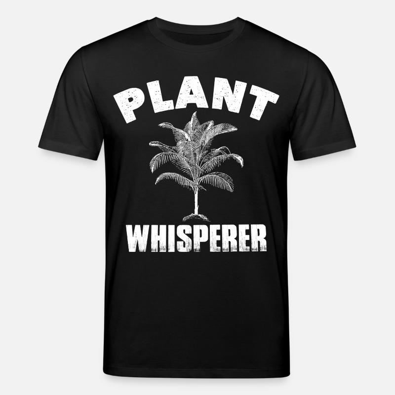 Pflanzenflüsterer Baum Hobby Gartengärtner - Stanley/Stella Unisex Bio-T-Shirt CREATOR  - Schwarz