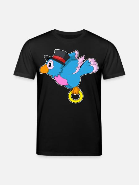 Parrot Groom Wedding Ring Wedding - Stanley/Stella CREATOR Unisex Organic T-Shirt - black