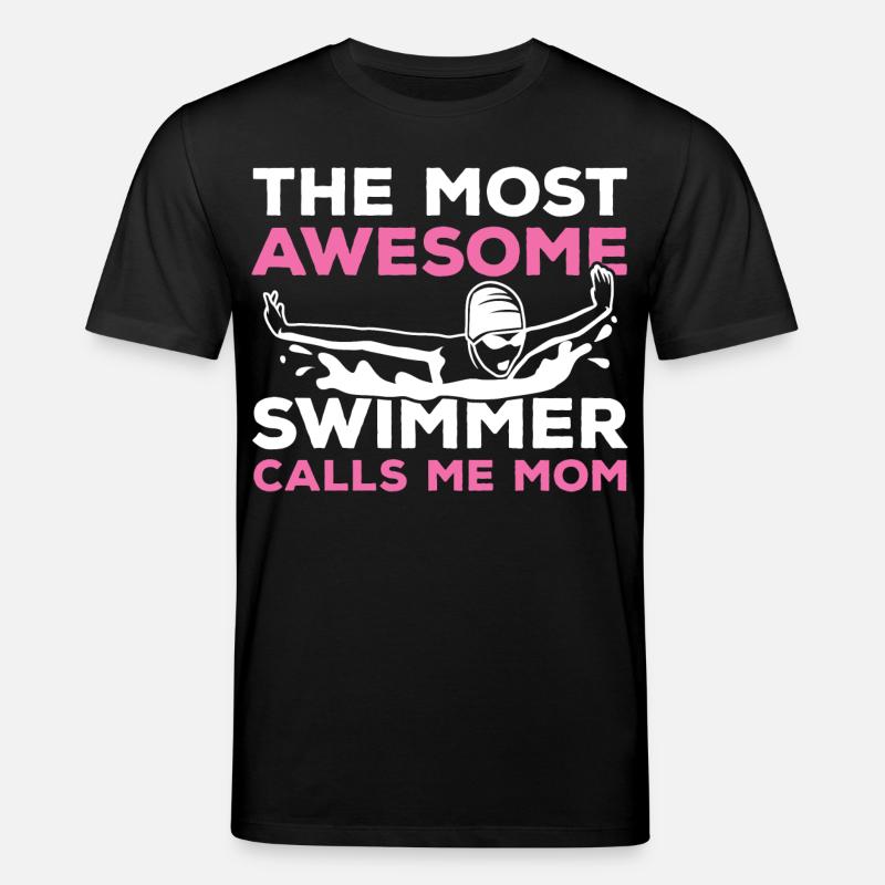 Schwimmer Mama - Stanley/Stella Unisex Bio-T-Shirt CREATOR  - Schwarz