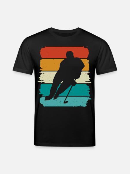 Eishockey - Stanley/Stella CREATOR Unisex Organic T-Shirt - black