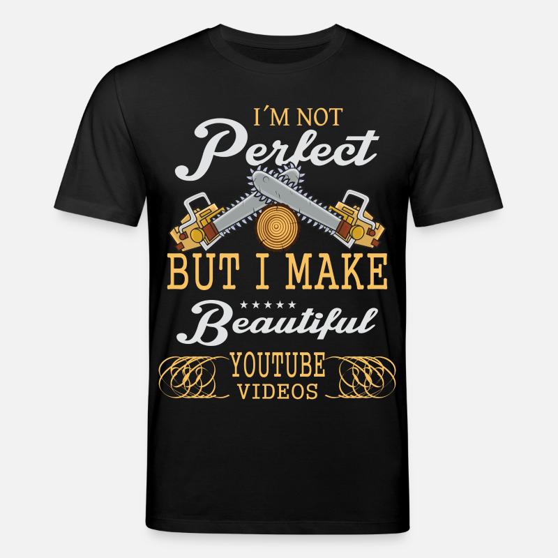 Ich bin nicht Perfekt, aber - Stanley/Stella Unisex Bio-T-Shirt CREATOR  - Schwarz
