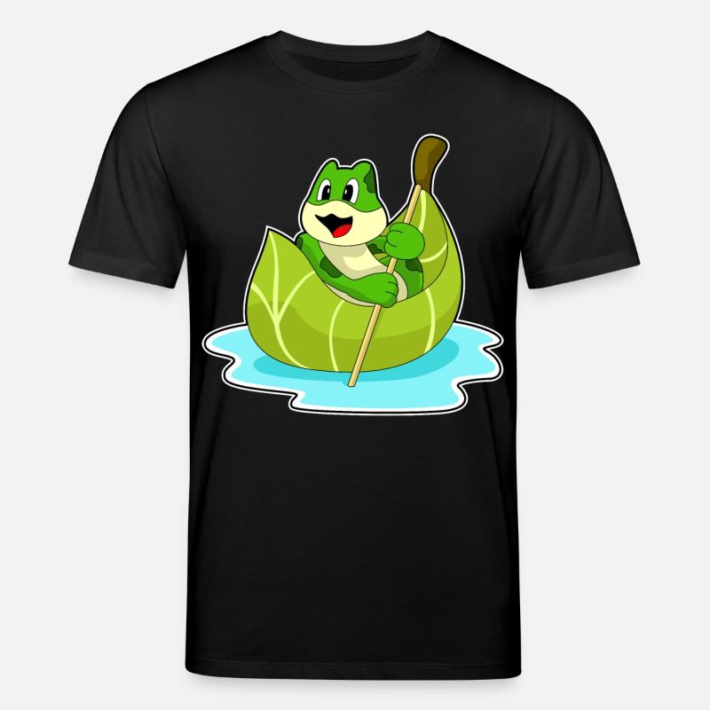 Bateau grenouille - T-shirt bio CREATOR Stanley/Stella Unisexe - noir