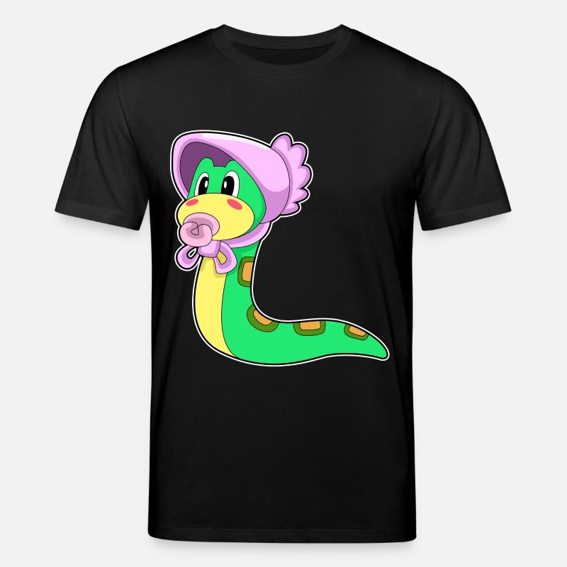 Sucette Serpent Bébé - T-shirt bio CREATOR Stanley/Stella Unisexe - noir