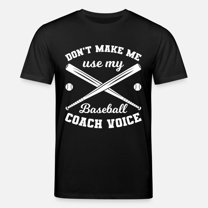 Baseball Coach - Stanley/Stella Unisex Bio-T-Shirt CREATOR  - Schwarz