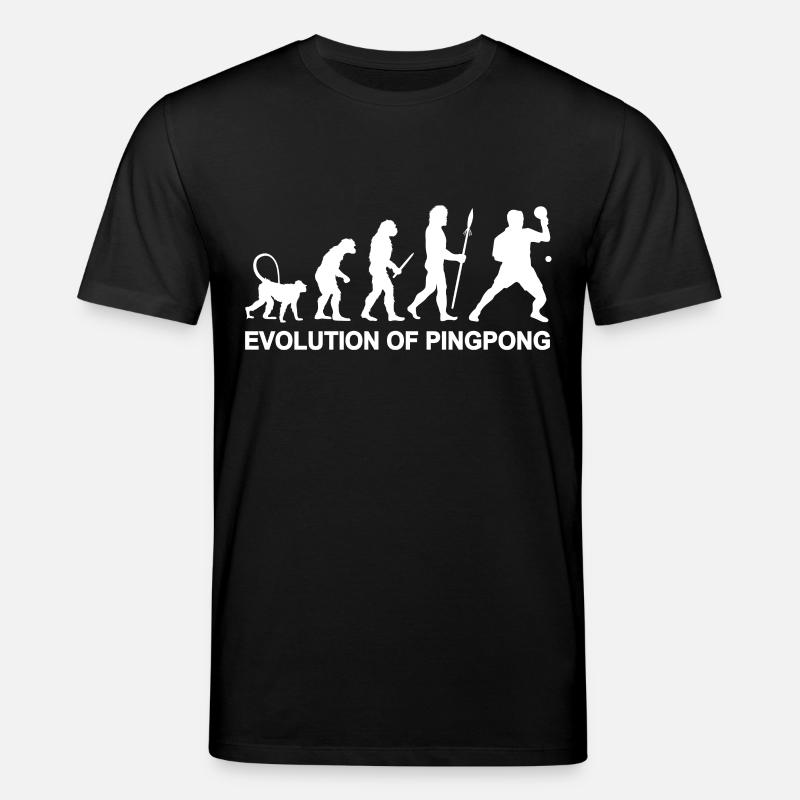 Ping Pong Evolution - Stanley/Stella CREATOR Unisex Organic T-Shirt - black