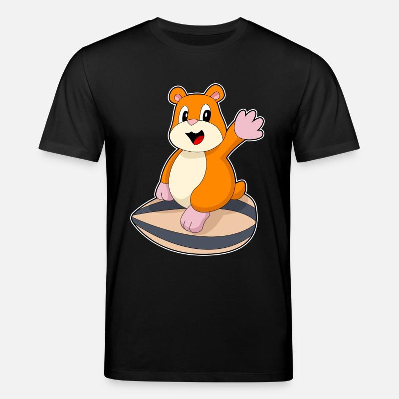 Hamster Samen - Stanley/Stella Unisex Bio-T-Shirt CREATOR  - Schwarz