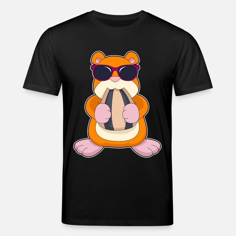 Hamster Samen - Stanley/Stella Unisex Bio-T-Shirt CREATOR - Schwarz