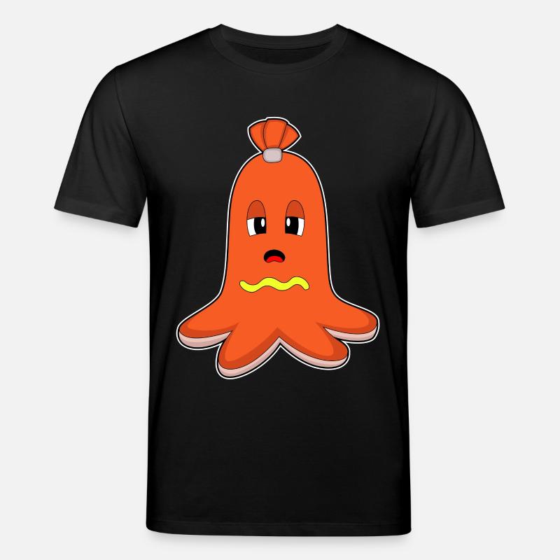 Hot-dog Octopus - T-shirt bio CREATOR Stanley/Stella Unisexe - noir