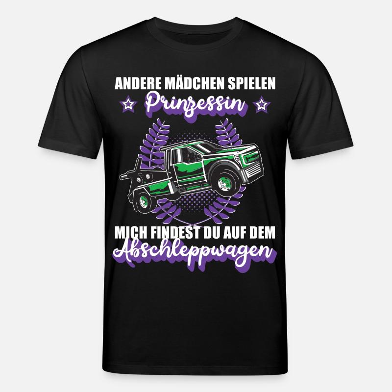 Abschleppwagen Abschleppdienst Mädchen Geschenk - Stanley/Stella Unisex Bio-T-Shirt CREATOR  - Schwarz